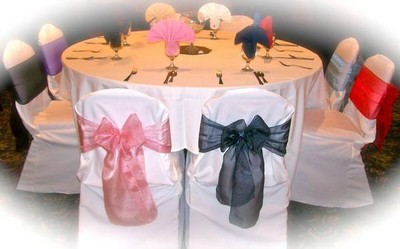 250 White Chair Covers (Great For Weddings And All Events)