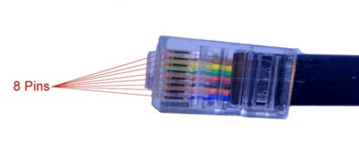 FTM-300DR Control Head Extension Cable By the Foot - Black Color