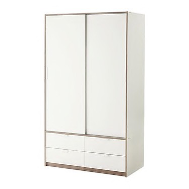 Trysil Ikea Double Sliding Door Wardrobe In South East London
