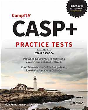 CASP+ CompTIA Advanced Security - Paperback, by Tanner Nadean H. - Good