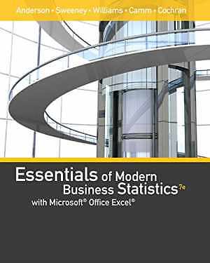 Essentials of Modern Business - Hardcover, by Anderson David R.; - Acceptable