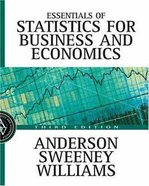 Essentials of Statistics for - Hardcover, by Anderson David R.; - Acceptable q