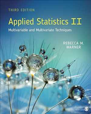 Applied Statistics II: - Paperback, by Warner Rebecca M. - Very Good