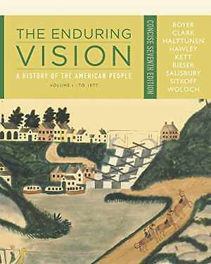 The Enduring Vision: A History of the - Paperback, by Boyer Paul; Clark - Good