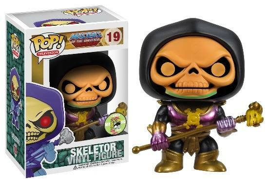 Funko Pop マスターズ・オブ・ザ・ユニバース スケルター 限定480個 Funko Pop! MOTU #19 Disco Metallic Skeletor 2013 SDCC 1/480