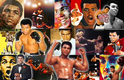 Muhammad Ali Collage Poster