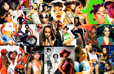 Lisa ''Left Eye'' Lopez Collage Poster 