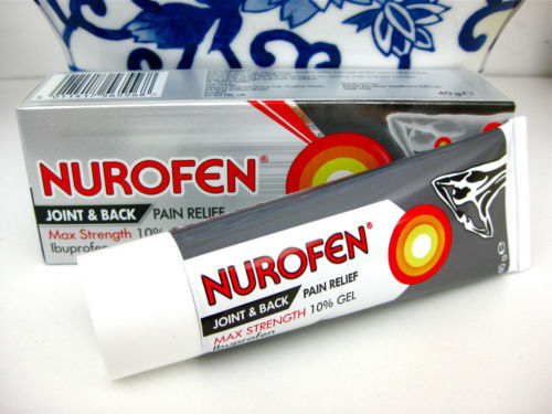 Crema Nurofen over-the-counter Medicina Alivio Dolor y fiebre