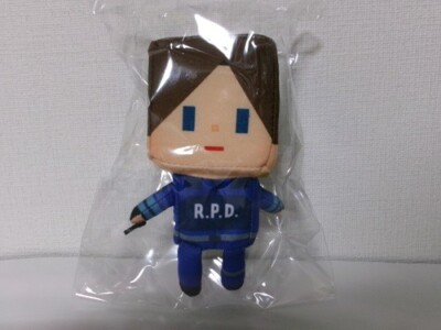 Resident Evil Biohazard Leon S. Kennedy VOXENATION Mini Plush Mascot Chain