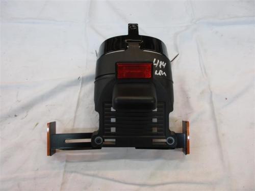 Soportes de matrícula negros para motos Harley Davidson
