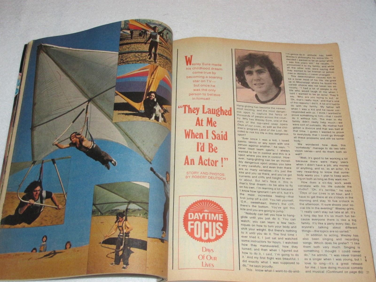 Vintage Magazine~TV MIRROR~May,1976~AsTheWorld Turns,Eileen Fulton,FarrahFawcett