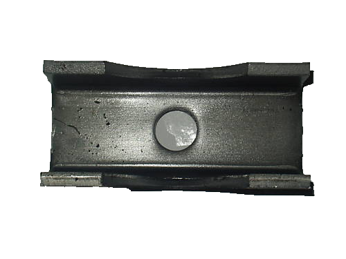 2- Trailer axle spring perch/seat for 2.3/8" 3500# Round axel tube mount Pad