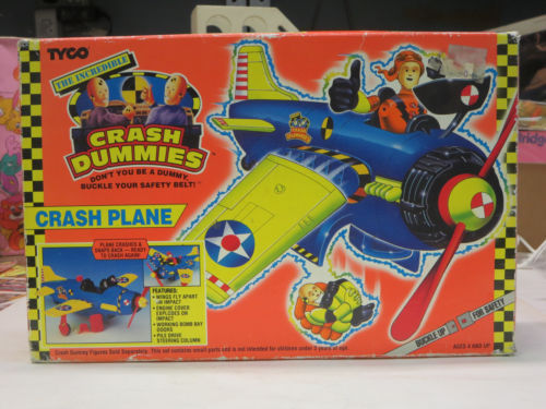 Bash 'N Bomber Car The Incredible Crash Dummies 1992 Tyco w