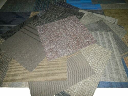 Nylon Multicolor Abstract Carpet Tiles