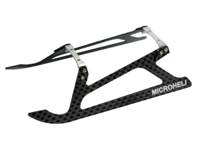 Set Pattini In Alluminio Deluxe Microheli Per Blade 300 CFX - Codice MH-3CFX005CX