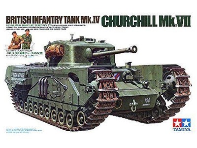 British Churchill VII 1/35 Military Model Kit Tamiya 35210