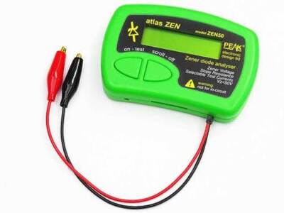 ZEN50 Atlas ZEN - Zener Diode Analyser (0-50V) PEAK ELECTRONICS