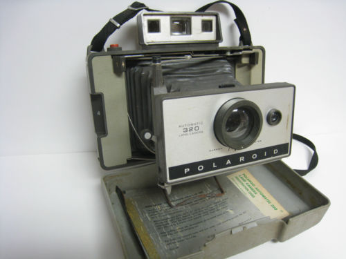 Cámaras Polaroid vintage plegable