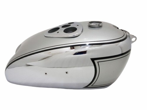 BSA M20 21 Dlx M22 M23 24 Silver & Chrome Petrol Tank 1938-40 With Cap 
