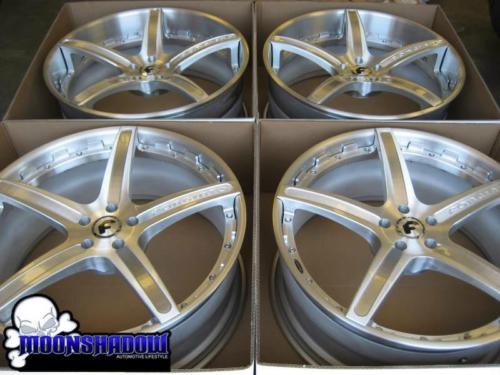 Jantes Vertini RF1.6 20 Pouces Argentées Pour BMW E92 – Forgées, Concaves, Look Agressif