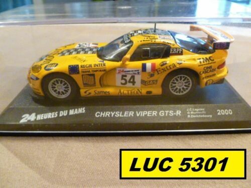 Chrysler Viper GTS-R N°58 – Larbre Competition – 24H Du Mans 2001 – IXO 1/43
