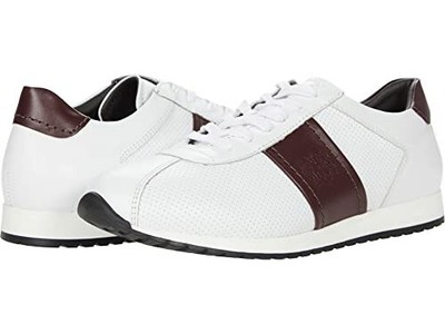 

Кроссовки Bruno Magli Evo (White Bordo Perf)