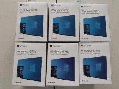 Microsoft Windows 10 Pro Professional 32/64-Bit Retail Box USB Drive Sealed