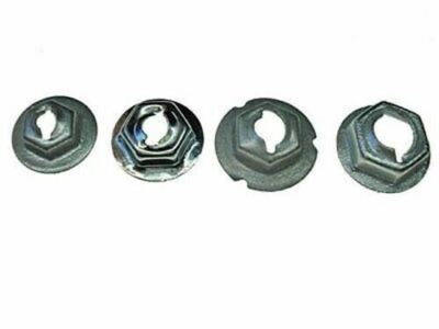 120pcs 1/8 5/32 3/16 1/4 Studebaker emblem script name plate thread cutting nuts