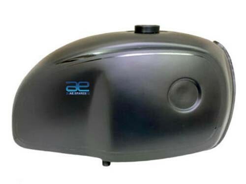 FOR BMW R100 RT RS R90 R80 R75 BLACK PAINTED STEEL PETROL TANK  