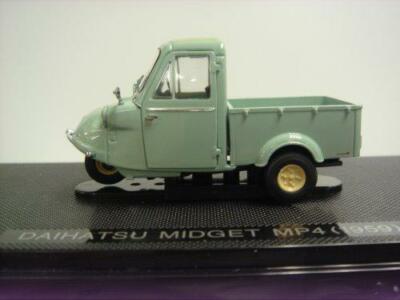 Rare EBBRO1/43 Daihatsu Midget MP4 3-Wheel Truck 1959 Green
