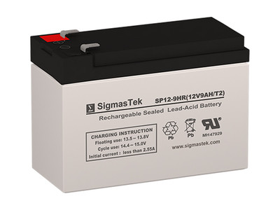 OEM Replacement for 12V 9Ah APC BACK-UPS ES BE500R Battery, 12V 9AmpH 