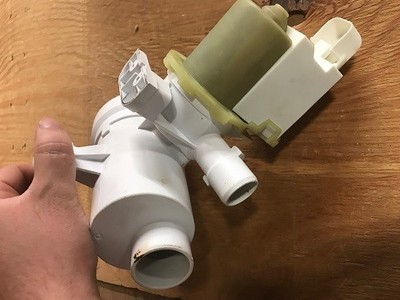 Whirlpool Washer Drain Pump + Coin Filter Part #W10130913