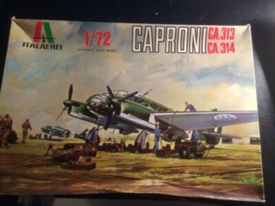 ITALAEREI 1/72 SCALE CAPRONI CA.313/314 MODEL KIT RARE