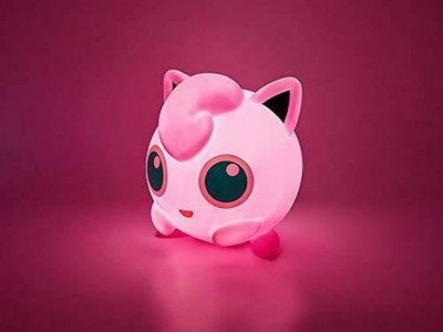 Teknofun 811362 Pokemon- Pummeluff LED Lamp-25CM, Pink