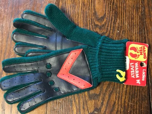 Luvas vintage de PVC ao Ar Livre