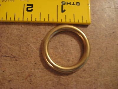 1 '' Solid Brass O Rings SCA  (Pack Of 10)