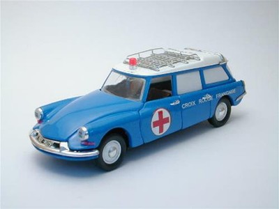 Citroen Id 19 Break Croce Rossa Francese 1958 Rio4165 1:43 Model Diecast