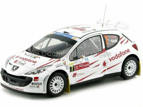 Modellini statici di auto da corsa Rally Sunstar per Peugeot