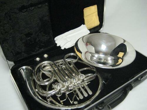 Professional Silver Double French Horn New