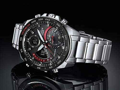 Pre-owned Casio Edifice Bluetooth Tough Solar Ecb-900db-1a Chronograph From Japan F/s