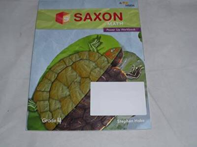 Saxon Math: Hake Power Up Workbook Grade 4 - Paperback - GOOD
