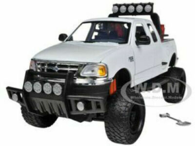 2001 FORD F-150 XLT FLARESIDE SUPERCAB OFF-ROAD PICKUP WHITE