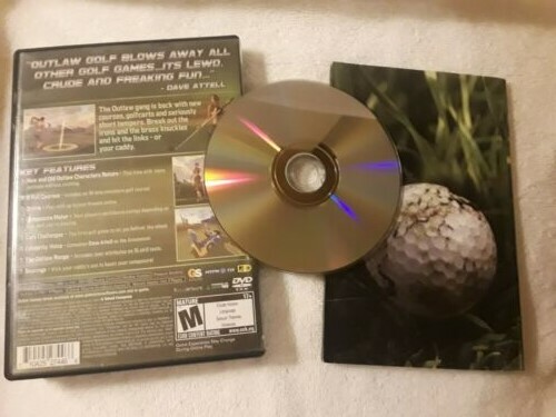 OUTLAW GOLF 2 PS2 PLAYSTATION 2 CIB
