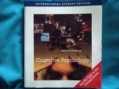 Cognitive Psychology, International Edition by Robert Sternberg Paperback Book