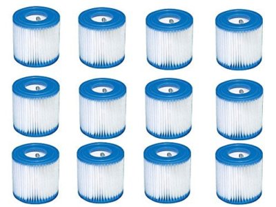 Pool Cartridge Filter Intex 29007E Filter H For New 2015 Pools Pack of Twelve