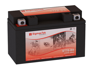 SigmasTek Battery Replacement for Power Source WP7B-4, SLA Rechargeable