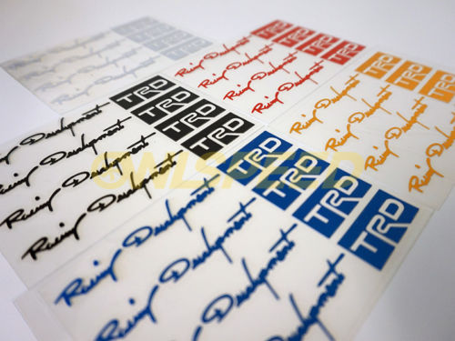 Toyota Tundra TRD Off-Road bedside decal BLACK/RED 75996-0C070-A2