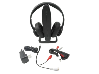 Insignia NS HAWHP2 RF Wireless Over the Ear Headphones Black