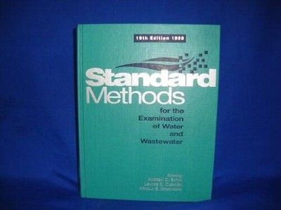 Standard Methods for the Examination of Water and Wastewater - Hardcover - GOOD