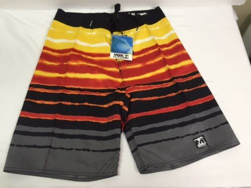 Polyester Striped Shorts for Men